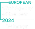 Award badge: by European Agency Awards
