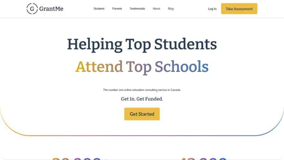 GrantMe case study preview