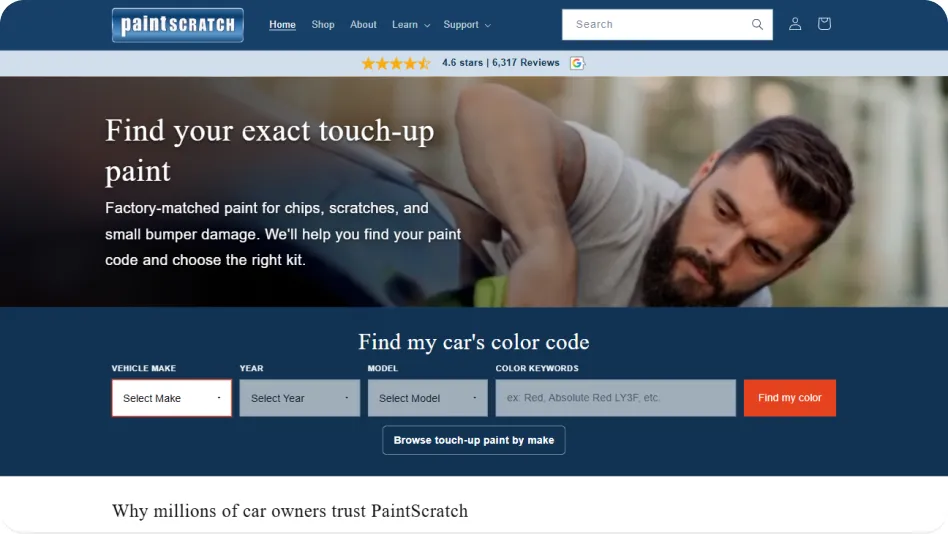 PaintScratch case study preview