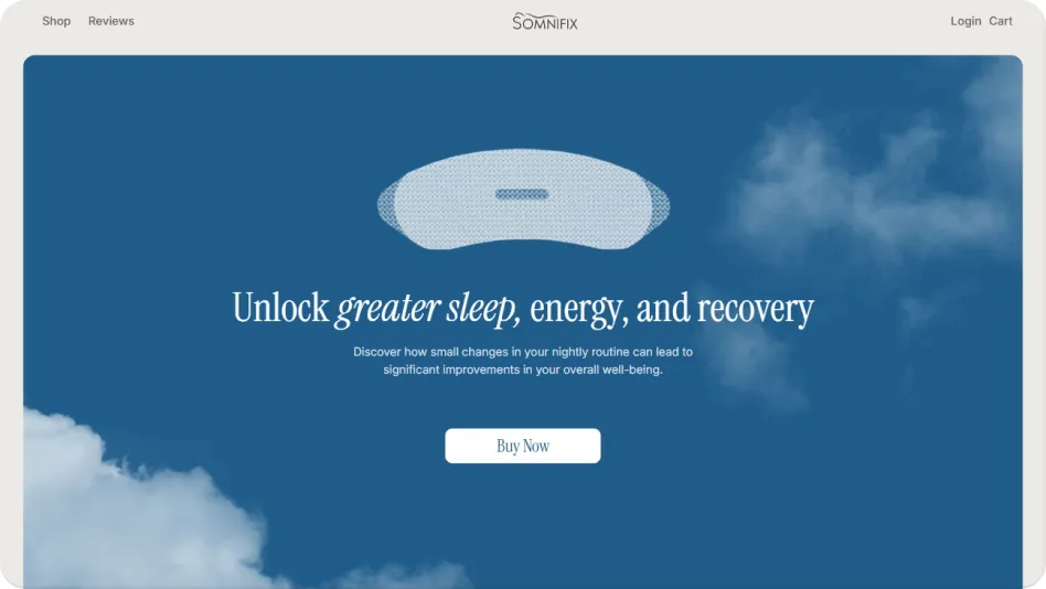Somnifix case study preview
