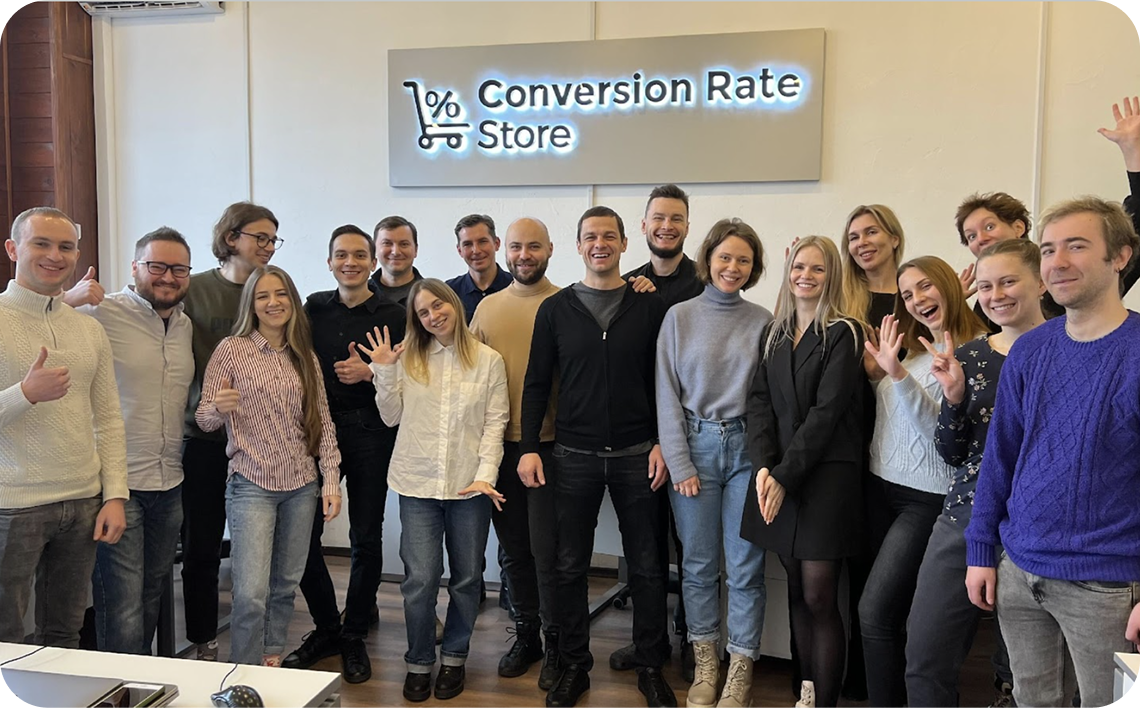 Conversioin Rate Store team